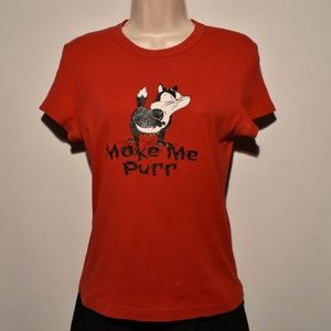 Looney Tunes Cleo / Pussyfoot Make Me Purr T-Shirt